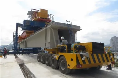 Remolque Dolly con viga